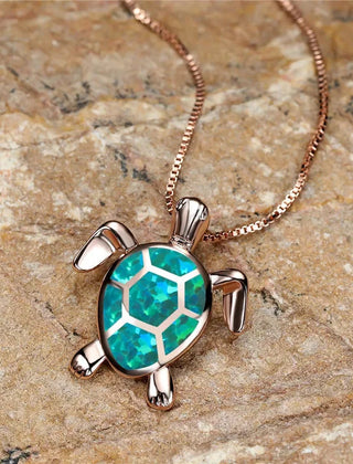 Rose Gold / Green