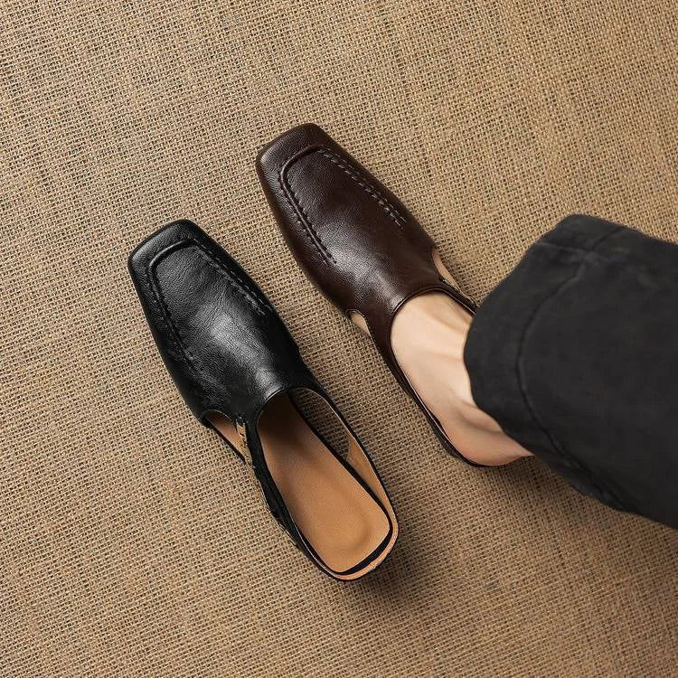 Vyla | Genuine Leather Mules