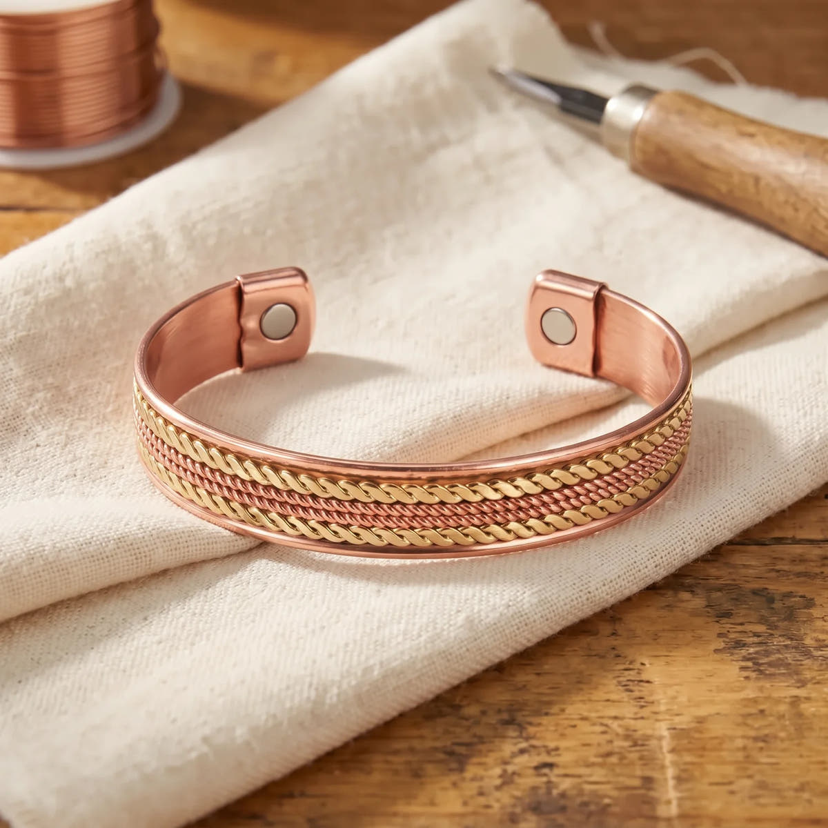 Weir Copper Bracelet
