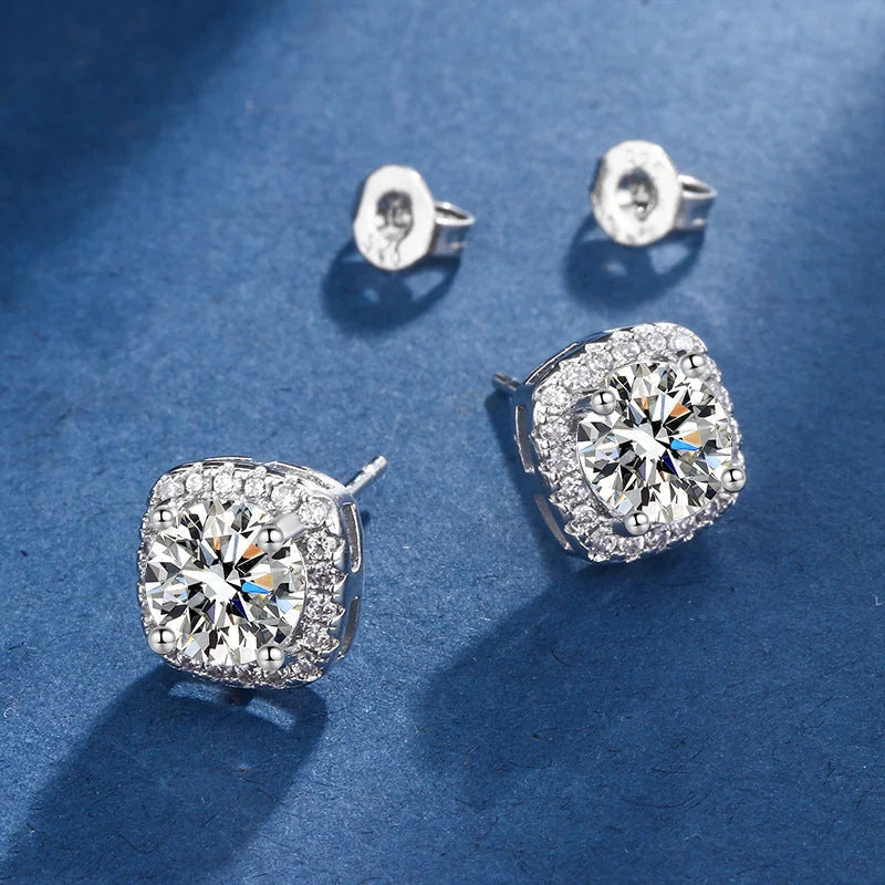 White Gold “Square Aria” Ring