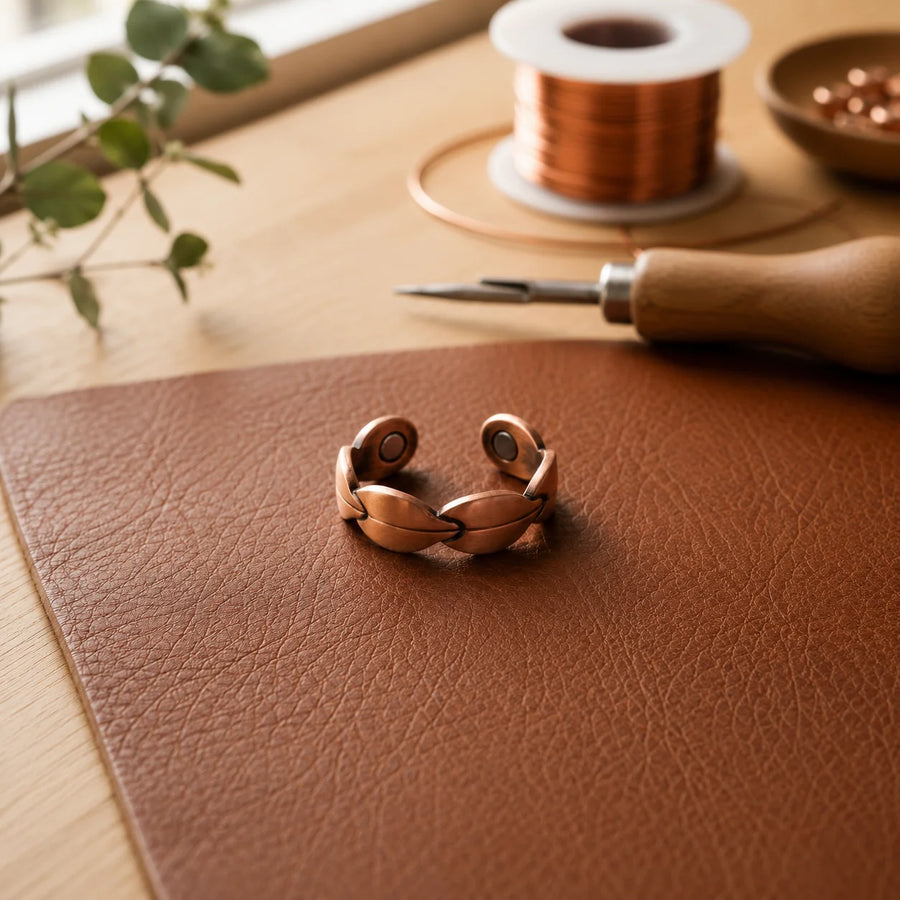 Wreath Copper Ring
