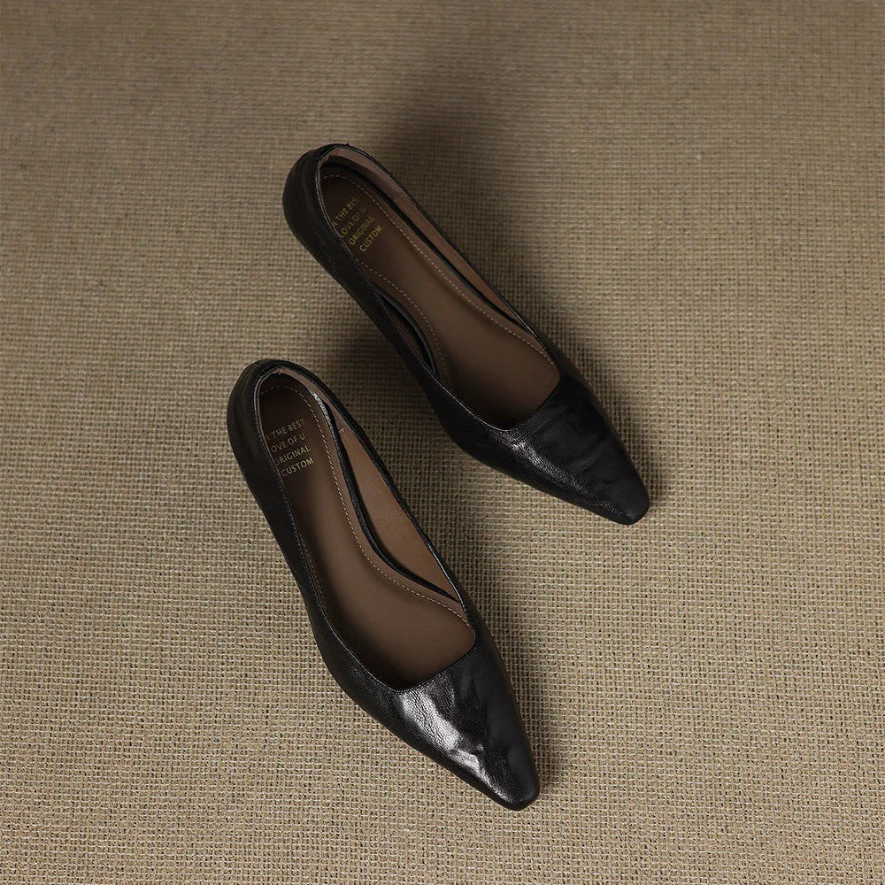 Zala | Genuine Leather Heels