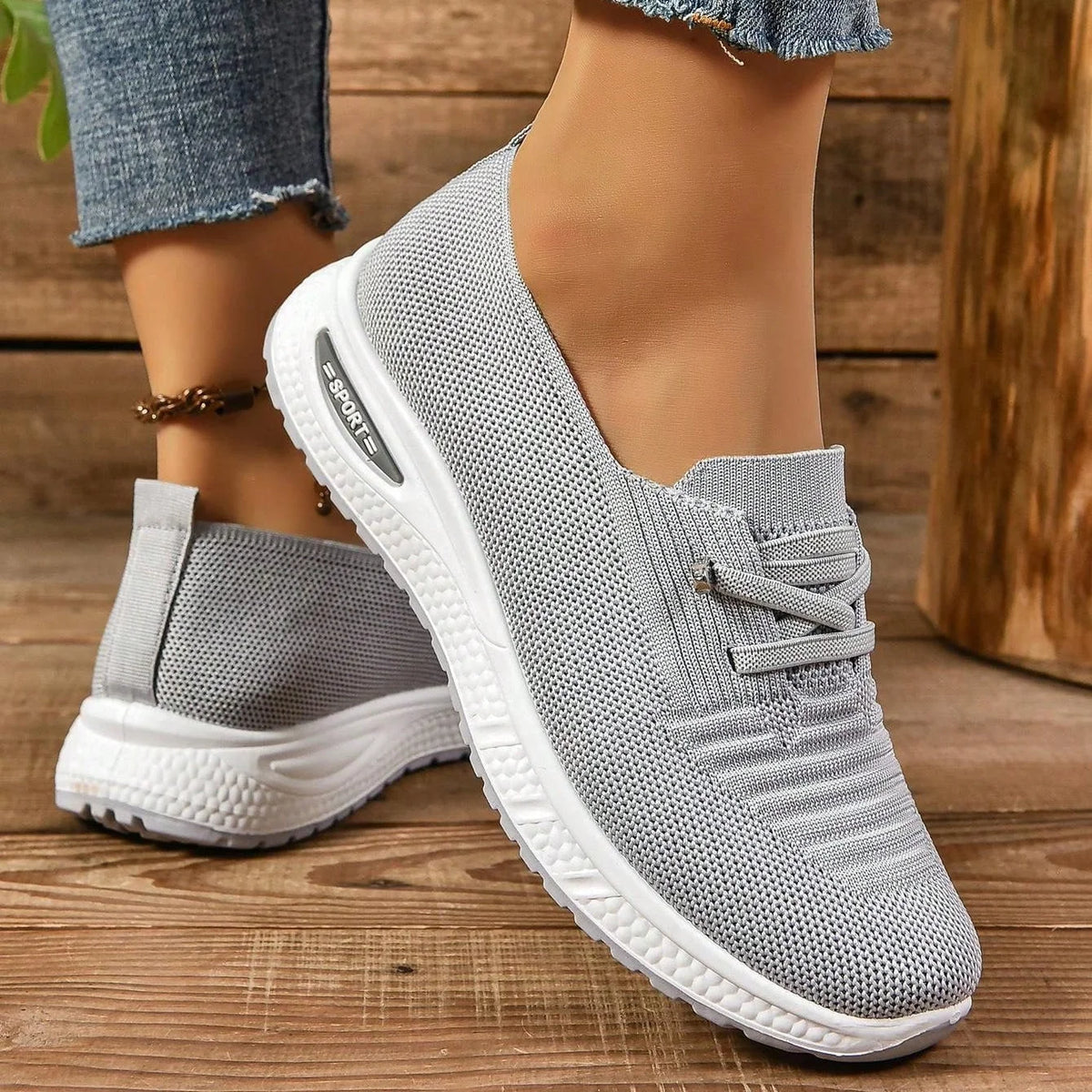 Zaria | Knit Comfort Sneakers