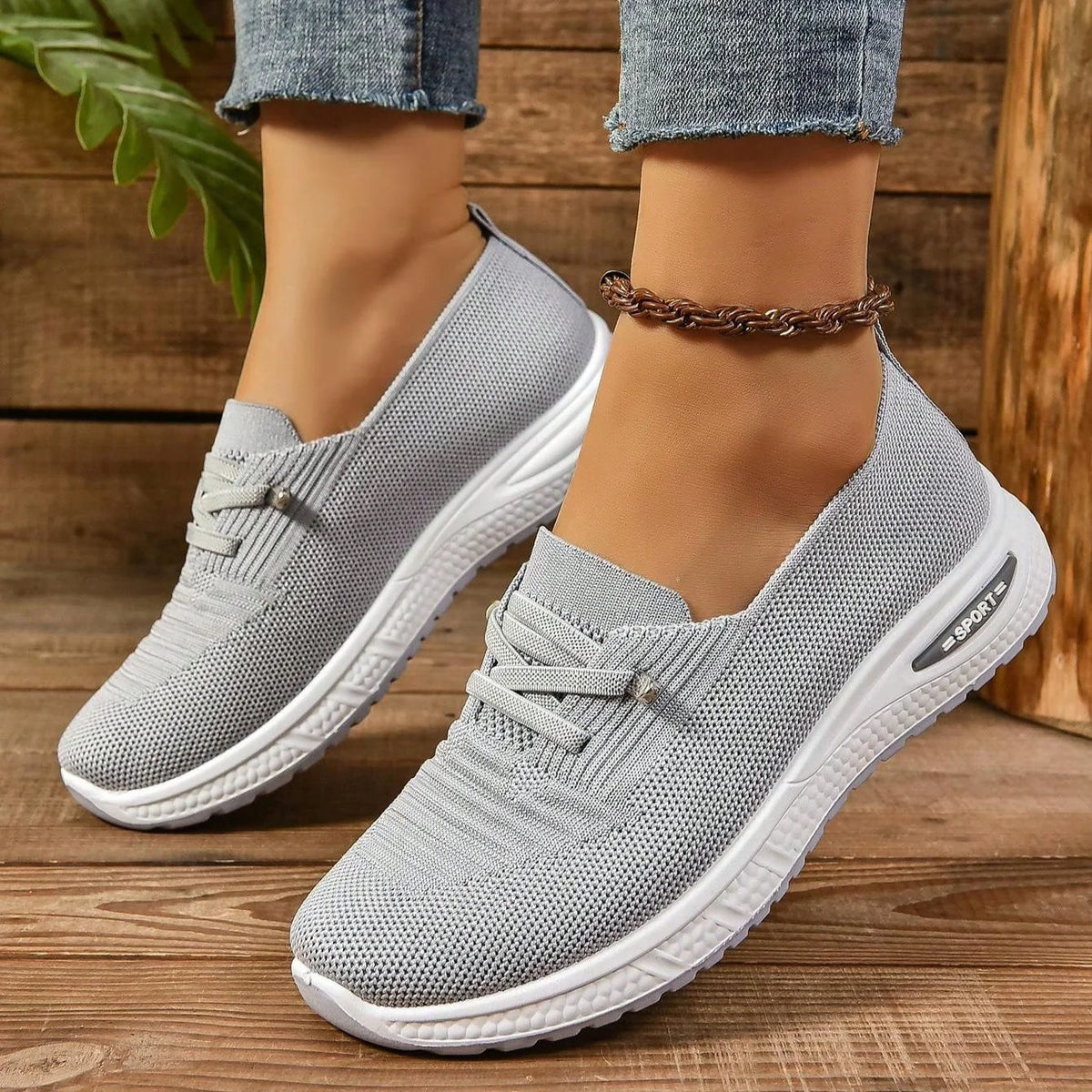 Zaria | Knit Comfort Sneakers
