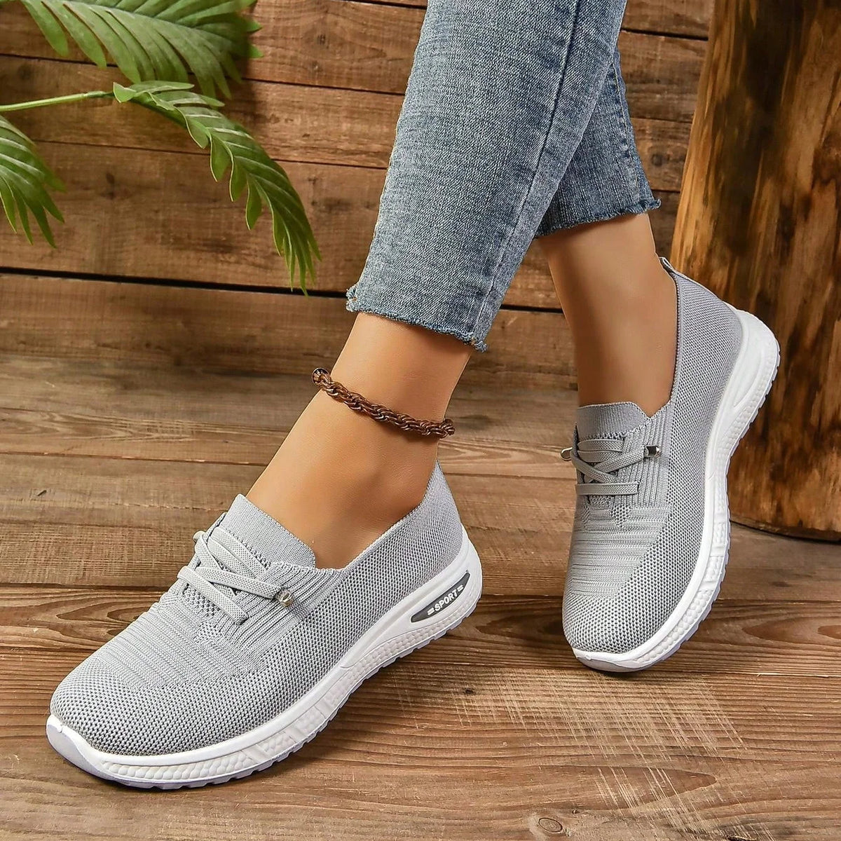 Zaria | Knit Comfort Sneakers