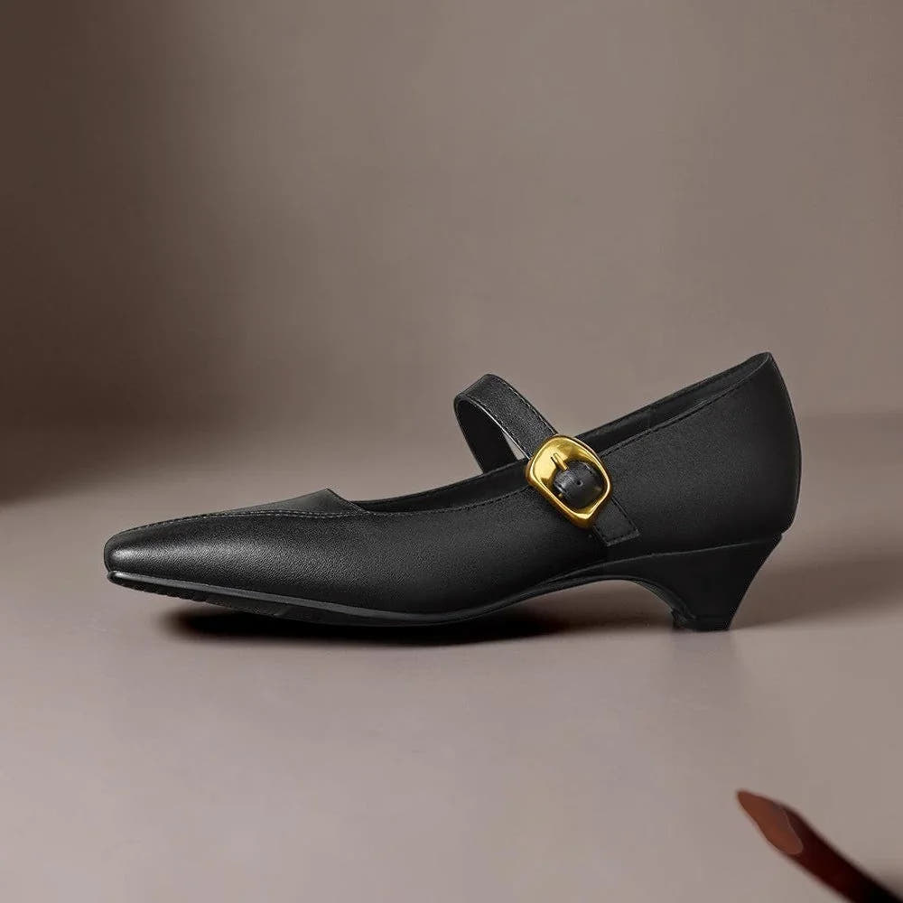 Zorae | Paneled Mary Jane Heel